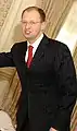 Arseni Iatseniouk, ex-président du Parlement, ministre des Affaires étrangères dans le gouvernement d'Ianoukovytch en 2006