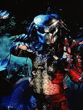 Cosplay d'un Predator en 2014.