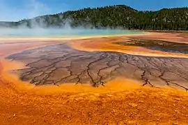 Le Grand Prismatic Spring.