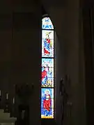 Saint Gregory the Illuminator Cathedral, stained-glass window.