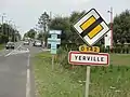 Entrée de Yerville.