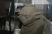 Buste de Yoda.