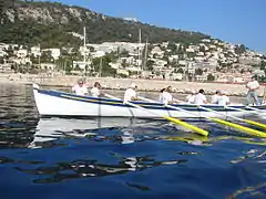 Yole de Villefranche sur Mer