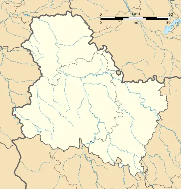 Voir sur la carte administrative de l'Yonne