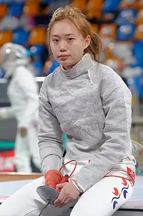 Yoon Ji-su à la Coupe du monde d'Orléans en 2014