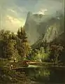 William Keith, Yosemite, Sentinel Rock, 1872