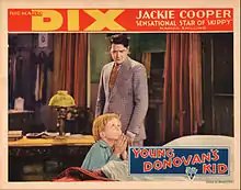 Description de l'image Young Donovan's Kid lobby card.JPG.