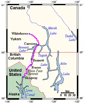 Image illustrative de l’article White Pass and Yukon Route