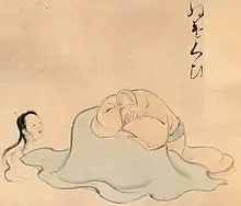 Un Nukekubi, vampire japonais consistant en une tête volante