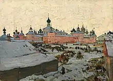 Constantin Youon, Hiver, 1906, huile sur toile, 70 × 96 cm