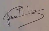 signature d'Yves Camdeborde