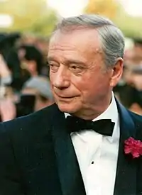 Yves Montand, président du jury 1989