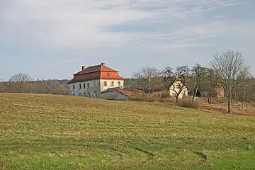 Maison forte à Bolehošť .