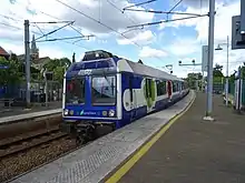 Rame Z 6400 en gare de Mareil-Marly.