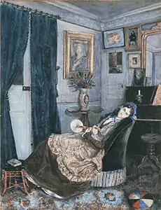 Intérieur parisien (1874), musée d'Évreux.