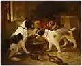 Repas de chiens (avant 1890)