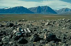 Paysages de la péninsule de Wollaston,  ici près de la station de Zackenberg.