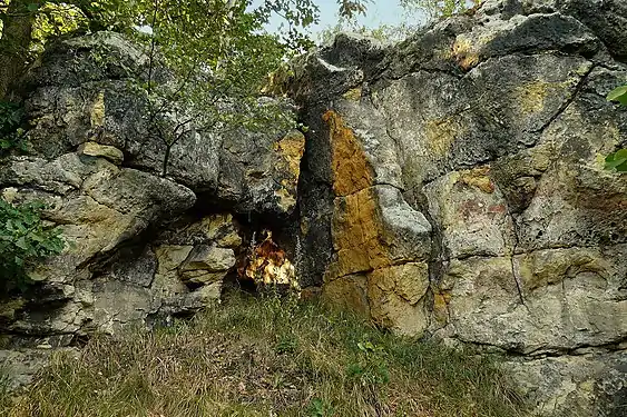 Rochers à Zadní Hrádek.