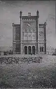 Synagogue de Zagreb en fin de construction, 1867