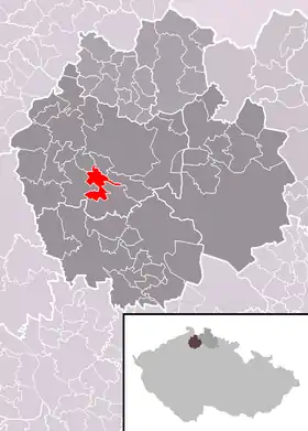 Localisation de Zahrádky