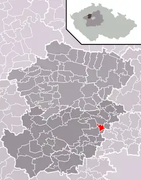 Localisation de Zájezd