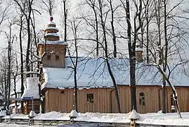 Église de Notre-Dame de Czestochowa du Cimetière Pęksowy Brzyzek