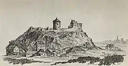 Le château en 1810