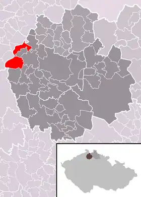 Localisation de Žandov