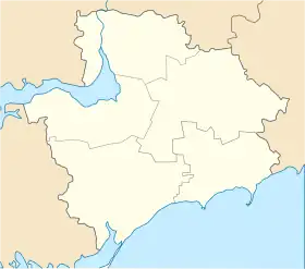 (Voir situation sur carte : oblast de Zaporijjia)