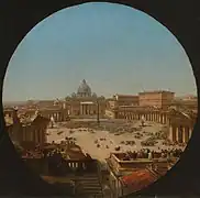 la place st-Pierre de Rome par Jan Zassidatel,
