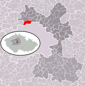Localisation de Zdiby