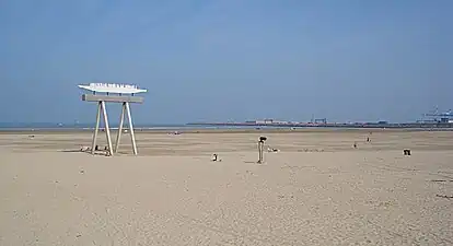 La plage de Zeebruges