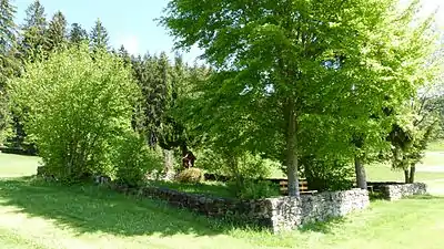 Le cimetière de la peste de Zell