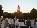 Partie orthodoxe du cimetière