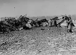 1916, zeppelin abattu à Revigny-sur-Ornain, Bibliothèque nationale de France