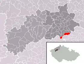 Localisation de Žerotín
