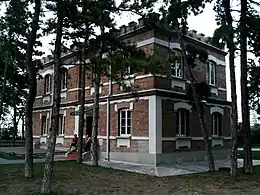 Le bâtiment de l'Institut de sismologie à Belgrade, 1908