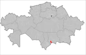 District de Djamboul (oblys de Djamboul)