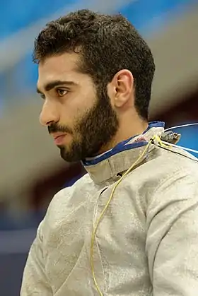 Ziad El-Sissy aux Championnats du monde 2015 à Moscou