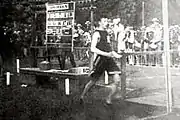 Arrivée du marathon des Jeux olympiques de 1900 à Paris