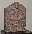 Jina en méditation, période Kushan, Mathura
