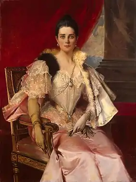 Portrait de Zénaïde Youssoupoff (1894), Saint-Pétersbourg, musée de l'Ermitage.