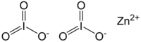 Image illustrative de l’article Iodate de zinc