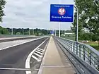 Pont situé sur la frontière germano-polonaise.