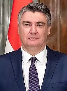 Image illustrative de l’article Président de la république de Croatie