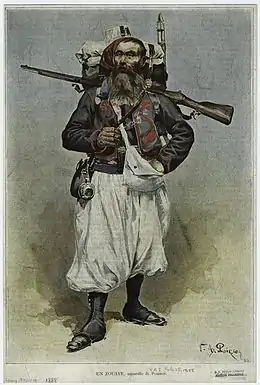 Zouave français 1888