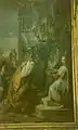 "Saint Grégoire baptisant le roi d'Arménie",détail, Venise, couvent de "San Lazzaro degli Armeni".