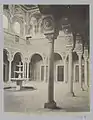 Salle des colonnes du harem au palais du Bardo à Tunis (Tunisie), v. 1880 - 1900