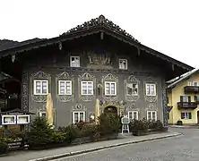 Le restaurant Zum Husaren à Garmisch-Partenkirchen.