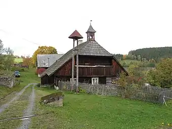 Zvíkov : architecture traditionnelle.